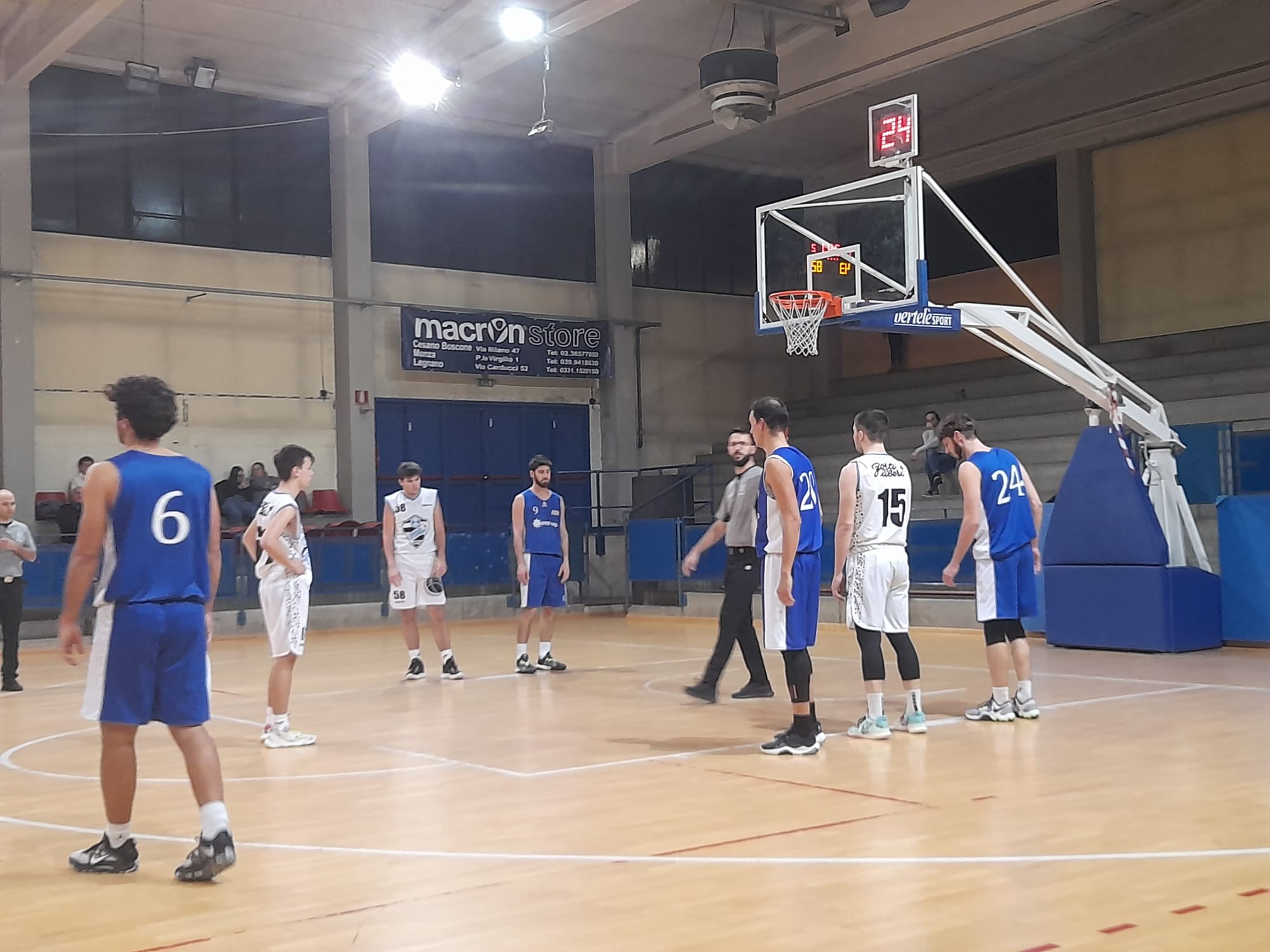 SERIE D: F&L Monza – Bresso Basket 82-43